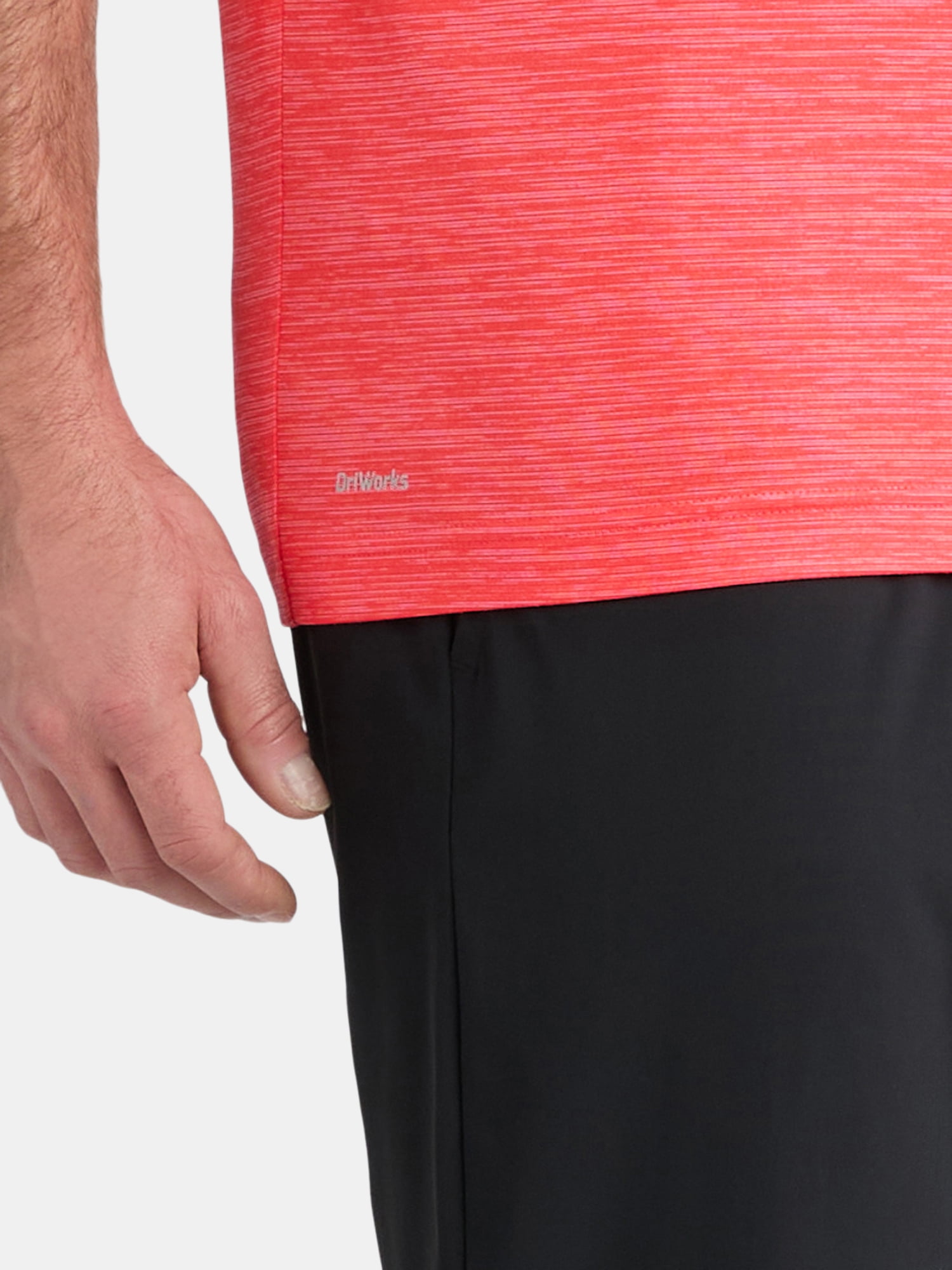 Athletic Works Men’s & Big & Tall Men’s Active Performance Jersey Tee Shirt, Sizes XS-5XL