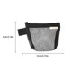 thumbnail image 4 of Kearding Bolsa de almacenamiento de malla de nailon transparente transpirable, Clips de papel, pegatinas de notas, abrazaderas, organizador, bolsa Almacenamiento y organización del hogar Negro Kearding HA083694-01, 4 of 6