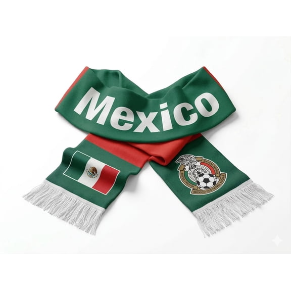 MEXICO Patriotic Scarf