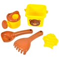 thumbnail image 1 of Juego de 5 uds de juguetes para arena de playa, formas de cubo de arena, rastrillo de pala, regadera, juguetes de playa al aire libre de verano YUNYI BRAND Deportes, 1 of 8
