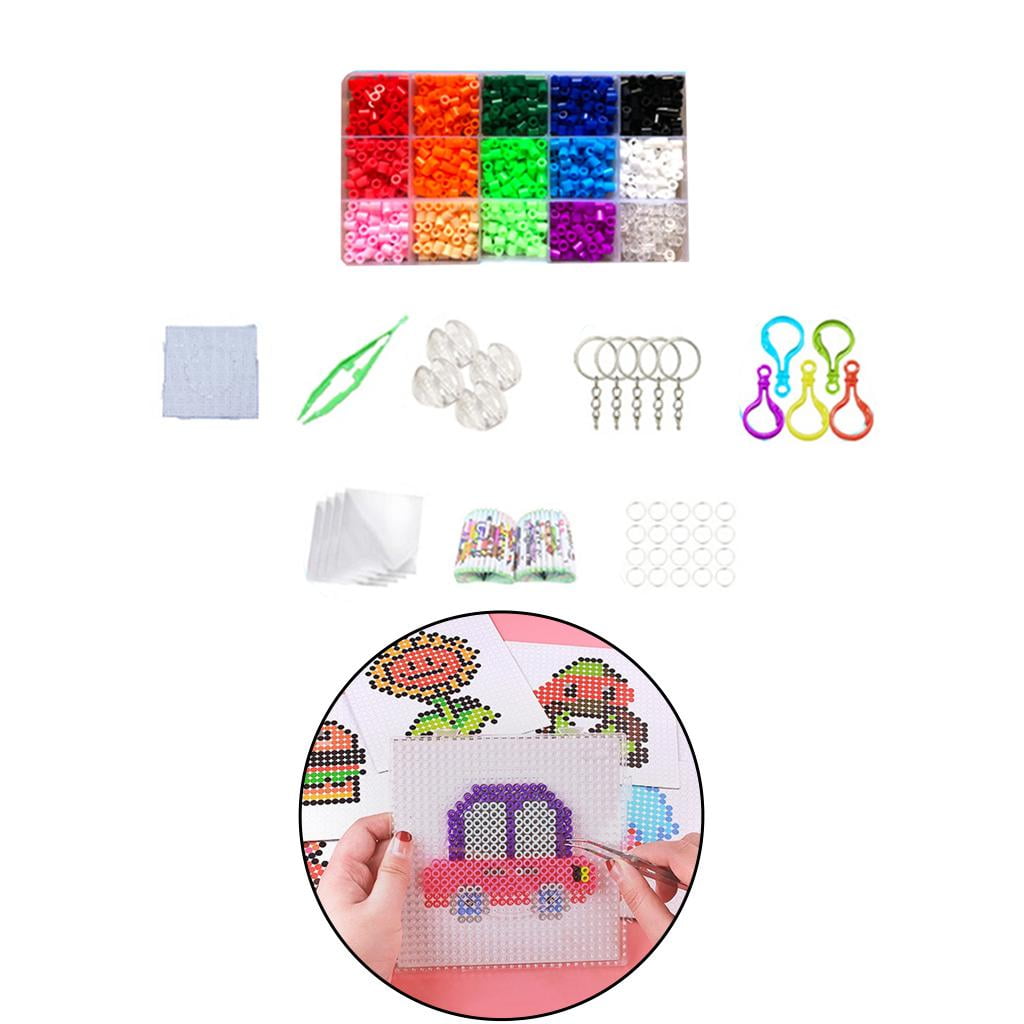 Hama Colorful Fuse Beads Craft Kit Beading Kit Handmade Craft Hama Beads Gift Toy 