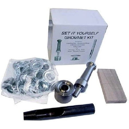 

Tarps Now Grommet Kit Cutting Punch Grommets -Brass Finish #5 (5/8 hole)