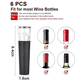 thumbnail image 2 of Tapón de vino al vacío, tapón de botella de vino reutilizable con bomba de vacío incorporada, tapón de silicona para sellar botellas de vino a prueba de fugas Adepaton Vinos y Licores, 2 of 5