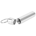 thumbnail image 2 of LYUMO Mini Pill Box Aluminum Alloy Waterproof Keychain Pill Holder Organizer For Outdoors,Waterproof Pill Box Organizer,Keychain Pill Case, 2 of 8