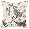 Surya Butterfly Decorative Pillow - Beige