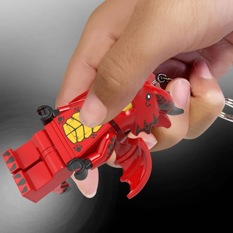 LEGO Keychain Light - Dragon Suit Guy - 3 Inch Tall Figure (KE196H