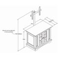 thumbnail image 2 of Willow Mountain TV Stand with Mount, 2 of 5