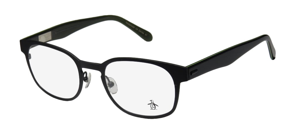 Original Penguin Eye THE ROOSEVELT Black Eyeglasses Size45