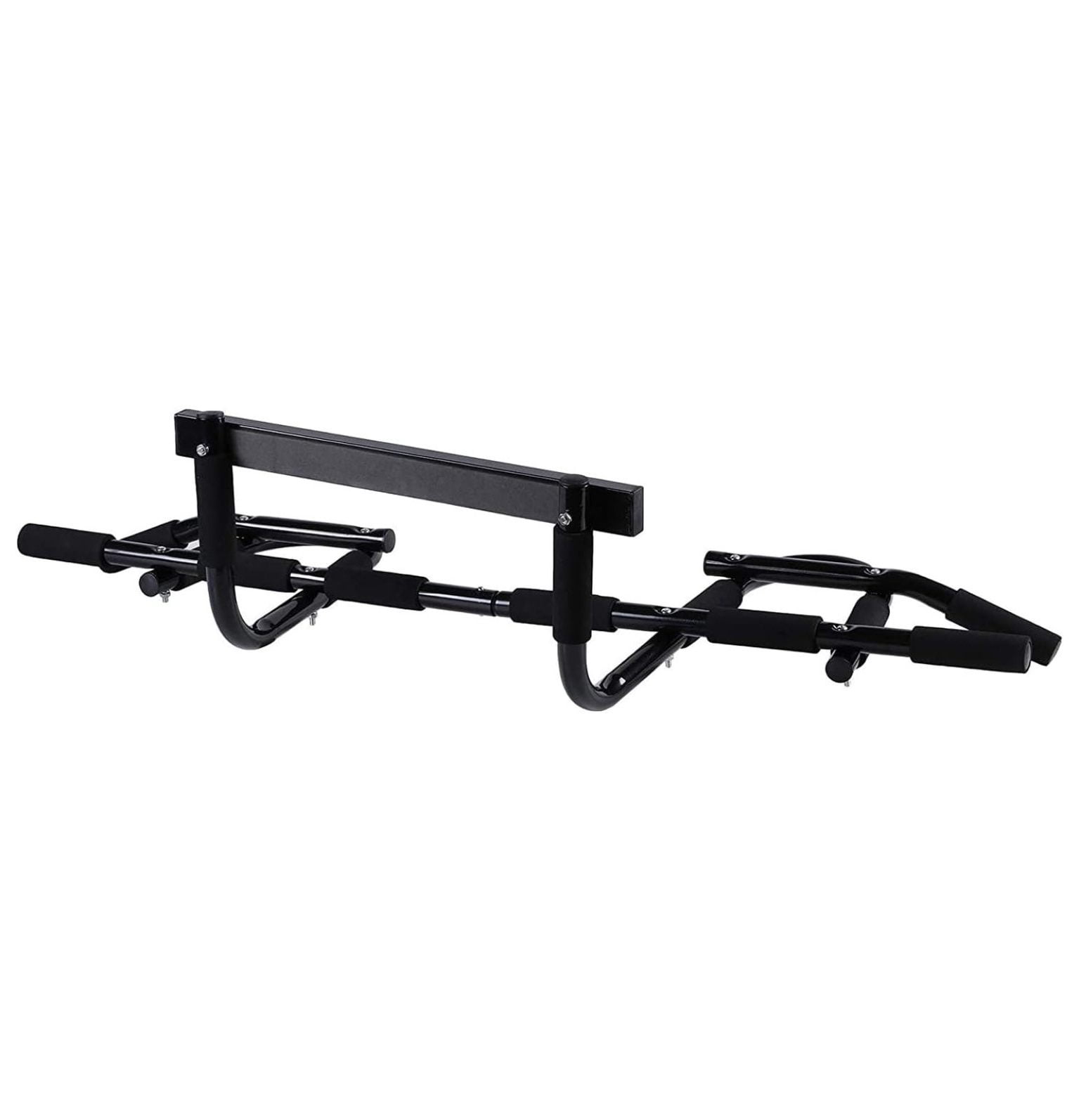 Heavy Duty Door Way Pull Up Bar Chin Up Dip Station for Multiuse Doorway Portable Home Fitness Gym Workout to Build Upper Body Strength