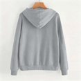 thumbnail image 5 of ThriftyPlait Women Halloween Graphic Hoodie Long Sleeve Loose Fit Top for Holiday Casual Fall Pullover Sweatshirt with Front Pocket, 5 of 6