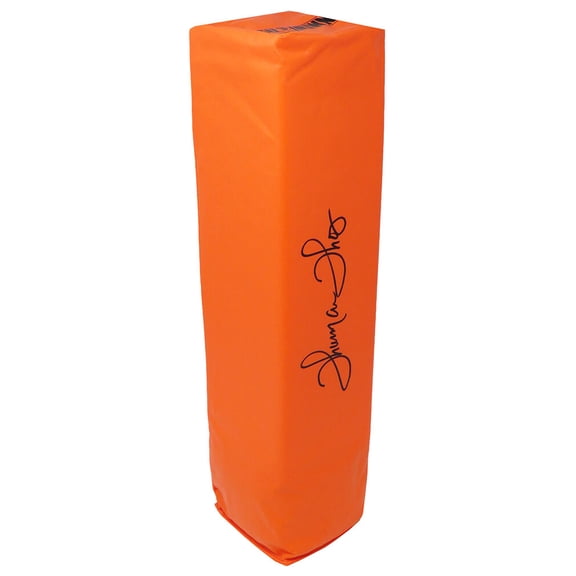 Thurman Thomas Signed Orange Endzone Football Pylon
