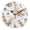 Black, variant on Round Clock Gold Clock 9.84*9.84 Inch Round Art Clock Decorative Clock Creative Clock Dual-Purpose Clock Wall Clock Clock Fashion Decoration Cute Cartoon Elephant