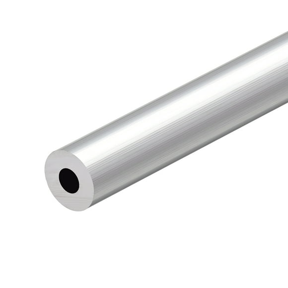 Unique Bargains 6063 Aluminum Round Tube 17mm OD 7mm Inner Dia 300mm Length Seamless Aluminum Straight Tubing