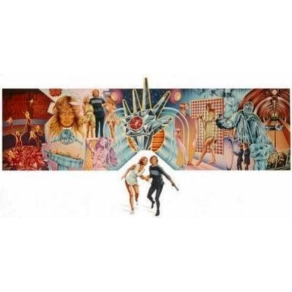 Logans Run Movie Poster 20x36 16x24 Poster Medium Art Poster 16x24 Square Adults Best Posters