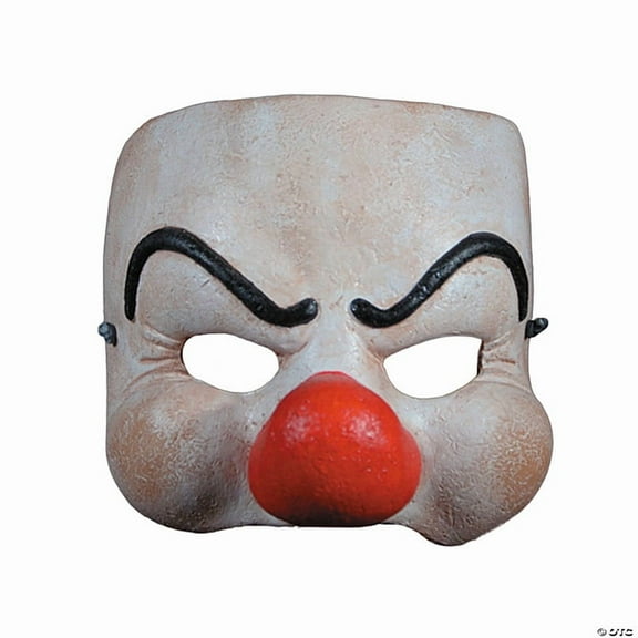 Trick Or Treat Studios - s A Clockwork Orange Dim Droog White, Black & Red Latex Half Mask - One Size