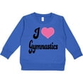 thumbnail image 2 of Inktastic I Love Gymnastics Toddler Sweatshirt, 2 of 4