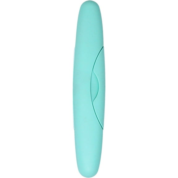 RADIUS Toothbrush Travel Case for Standard Brush, BPA-Free Recycled Plastic, 8.25H - 1.38W - 1.75L in - Mint