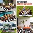 thumbnail image 4 of American Flag Outdoor Rug for Patio/Deck/Porch, Non-Slip Large Area Rug 6 x 9 Ft, Cute Sloth Star Striped Flag Viintage Black Indoor Outdoor Rugs Washable Area Rugs, Camping Rug Carpet Runner, 4 of 8