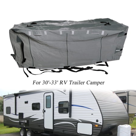 RV Cover Storage 30-33FT For Motorhome Trailer Camper Waterproof Anti-UV