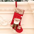 thumbnail image 1 of Bolsa de regalo de felpa para decoración del hogar, alce, oso, muñeco de nieve, caramelo, chimenea, árbol de Navidad, adornos colgantes para fiesta de año nuevo, regalo, 1 of 4
