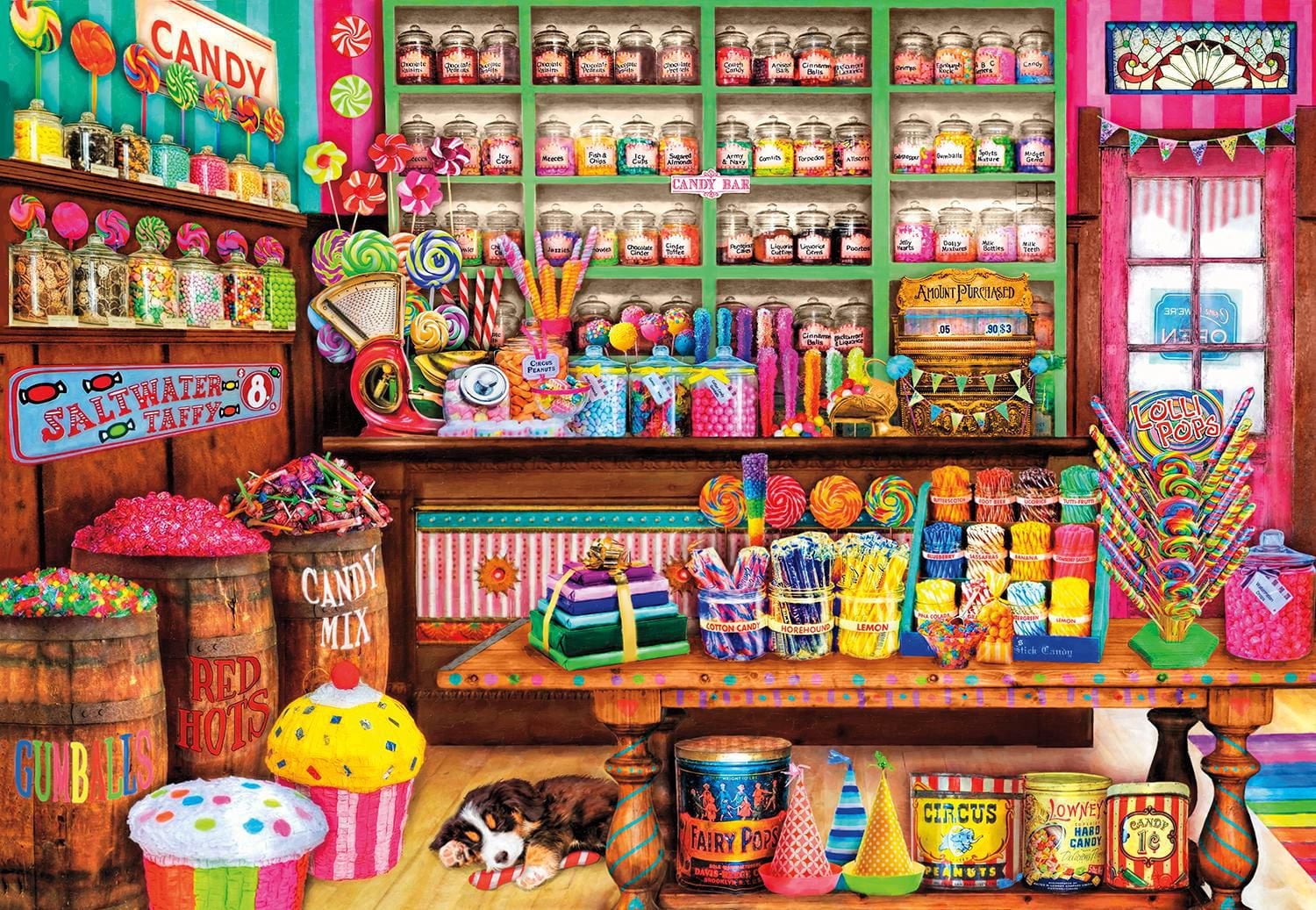 Buffalo Games Sweet Shop 2000 Piece Jigsaw Puzzle