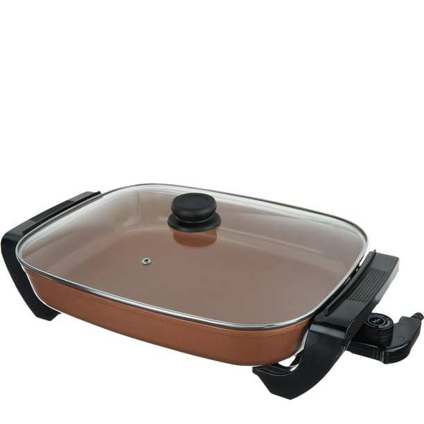 red copper electric omelet maker
