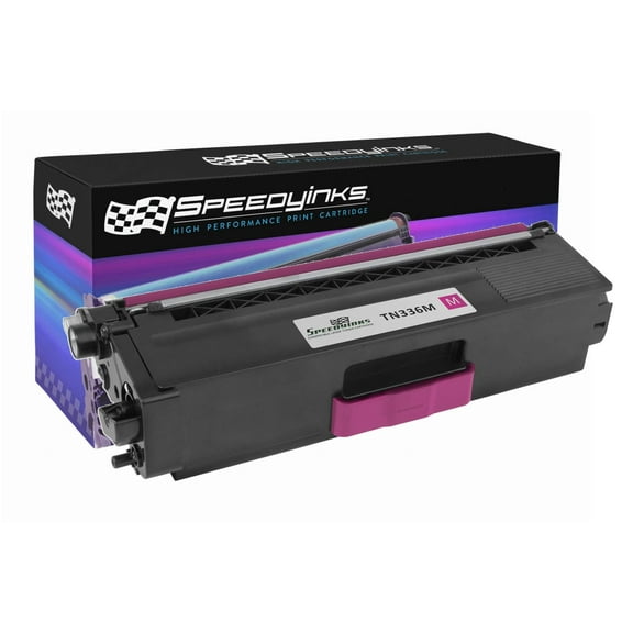 Speedy Inks Compatible Toner Cartridge Replacement for Brother TN336M High Yield (Magenta)