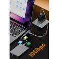 thumbnail image 3 of Adaptador divisor USB-C AreMe 2 en 1 para audífonos y carga PD de 100 W, 3 of 6