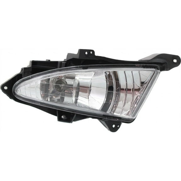 KarParts360 For 2007 08 09 2010 Hyundai Elantra Fog Light Assembly Passenger Side w/ Bulbs For HY2593127