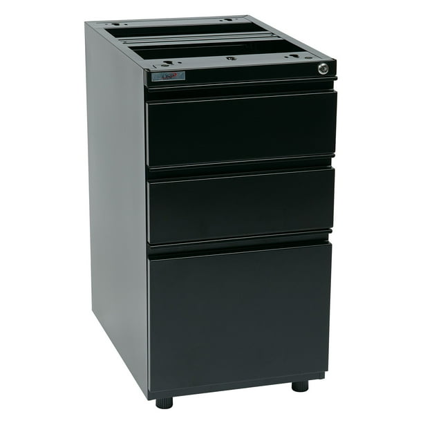 OSP Furniture Open Top 22ft. Pedestal File With Adjustable