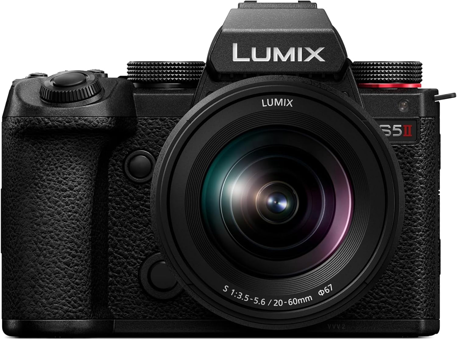 Restored Panasonic LUMIX S5II 24.2MP Full-Frame Mirrorless Camera with 20–60mm f/3.5–5.6 Lens, Black, International Model