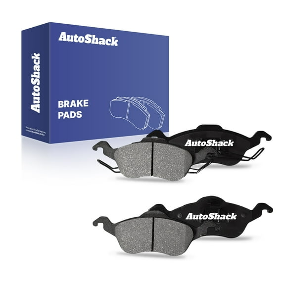AutoShack Front Ceramic Brake Pad Set for Ford, Focus 2000-2004, FWD L4 2.0L 2.3L