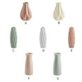 thumbnail image 5 of Modern Flower Vase Home Flower Arrangement Living Room Origami Plastic Nordic Style Home Decoration Ornament Home Decor  Belly pink, 5 of 9
