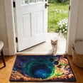 thumbnail image 1 of Felpudo con ilusión 3D | Alfombra antideslizante y absorbente de 40 x 60 cm para baño y entrada | Felpudo de poliéster de secado rápido para casa, cocina y ducha, 1 of 6