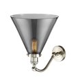 thumbnail image 2 of 515-1W-SN-G43-L Innovations Lighting Cone - 1 Light Wall Sconce In Industrial Style-14 Inches Tall and 12 Inches Wide-Brushed Satin Nickel, 2 of 2