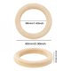 thumbnail image 4 of 30 Anillos de Madera Natural LIUYMXG 60 mm para Manualidades Bricolaje, 4 of 5