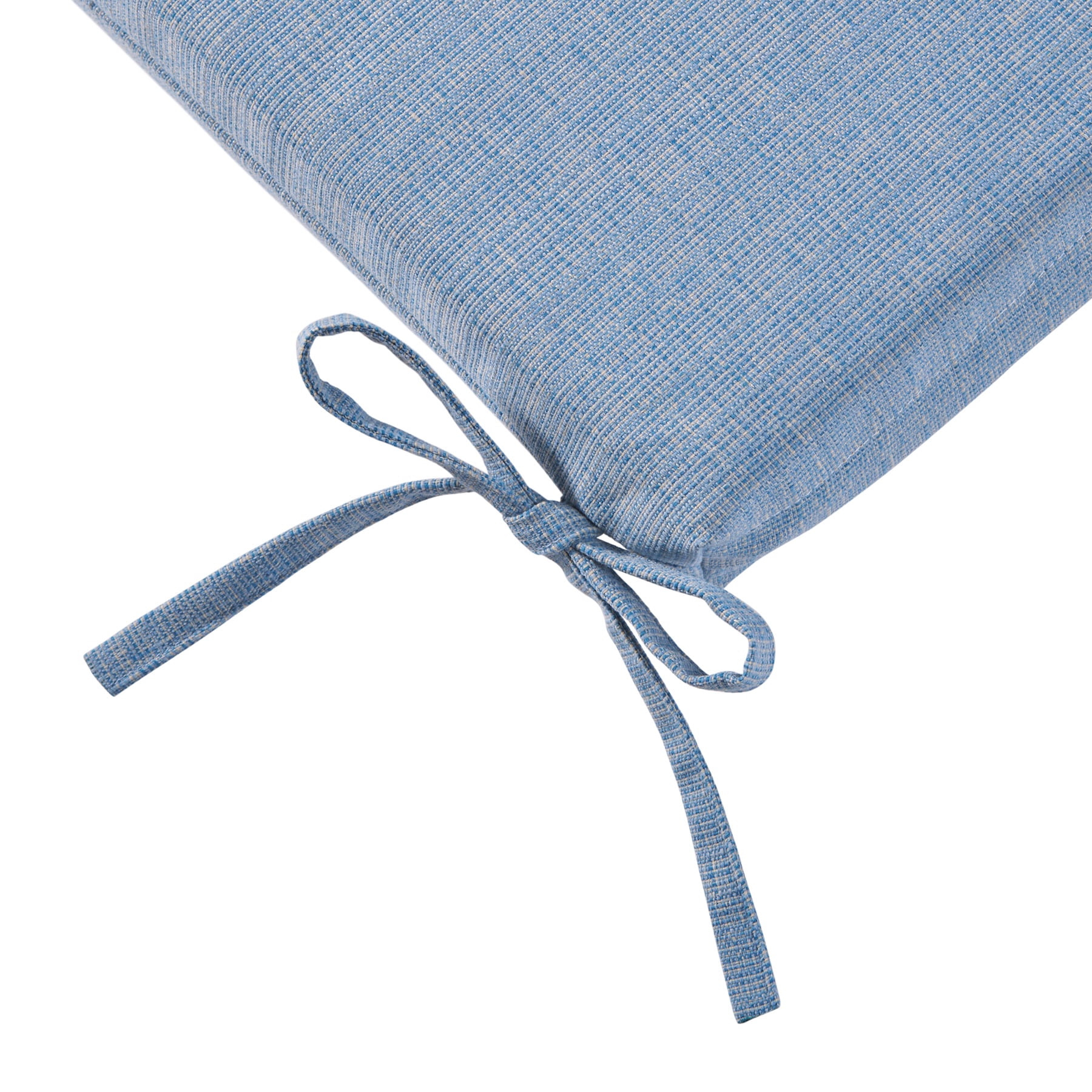 Better Homes & Gardens 48" x 18" Premium Outdoor Bench Seat Cushion, 1-Piece, Light Blue