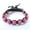 Pink, variant on Italy Italian Flag Green White Red Cord Macrame Beaded Adjustable Bracelet