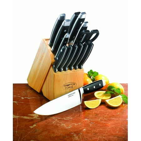 Hampton Forge Continental Cutlery Block Set (15 Piece)