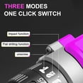 thumbnail image 5 of Hoey 21V Cordless Power Drill Set, 3/8 Inch Keyless Metal Chuck, 25+3 Clutch, Built-in LED Work Light, 34-Piece Accessory Kit, 5 of 8