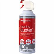 Office Depot Cleaning Duster, 10 Oz Compressed Canned Air for Electronics, Keyboard Cleaner for Computer, Laptop, PC, Printer, Office Equipment, Moisture-Free, Pack of 12