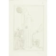 thumbnail image 2 of Charles Ricketts 11x14 Black Ornate Wood Framed Double Matted Museum Art Print Titled: The Teacher of Wisdom (C. 1890-1900), 2 of 5