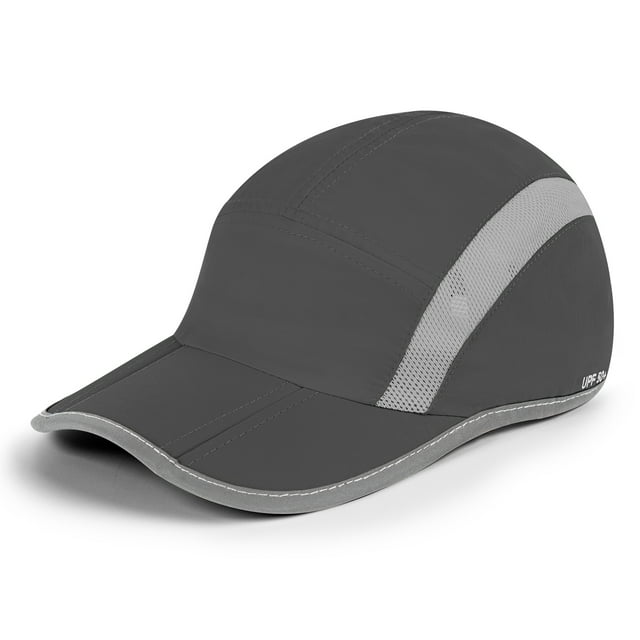 TOPTIE Casquette de Baseball Pliable, Chapeau de Course en Nylon Respirant, Chapeau de Marathon Ajustable et Léger, Chapeau de Soleil pour Sports de Plein Air