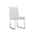 thumbnail image 2 of Pemberly Row 19.5" Faux Leather Dining Chair in White (Set of 2), 2 of 5