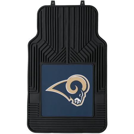 NFL Los Angeles Rams Car Floor Mat Set, 17.25
