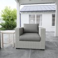 thumbnail image 2 of Aluminum Construction / Outdoor Lounging / Light Gray Table with Natural Appeal, 2 of 3