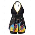 thumbnail image 2 of Tankini Talla Extra Estampado Salpicadura Pintura Rosegal Camisetas tallas grandes, 2 of 5