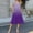 Purple, variant on Dresses for Women Cute Grandient Flowy Summer Dresses Aline Sleeveless Casual V Neck Sundress