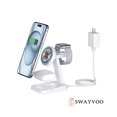 thumbnail image 7 of Swayvoo MagSafe Wireless Charging Station 3-in-1 with LED Night Light — 15W Fast Charger for iPhone 17 16 15 14 13 12, Apple Watch, AirPods, 7 of 7