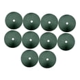 thumbnail image 4 of S SERENABLE 10Pcs Weed Barrier Mats Plant Covers Round Thickened Portable Breathable Tree Protector Mats Mulch Rings for Garden Gardening Dark Green, 4 of 9